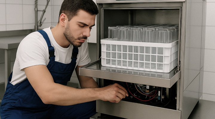 Commercial Glass Washer Repair
