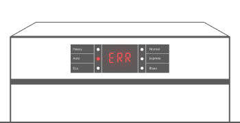 error codes for aeg dishwasher