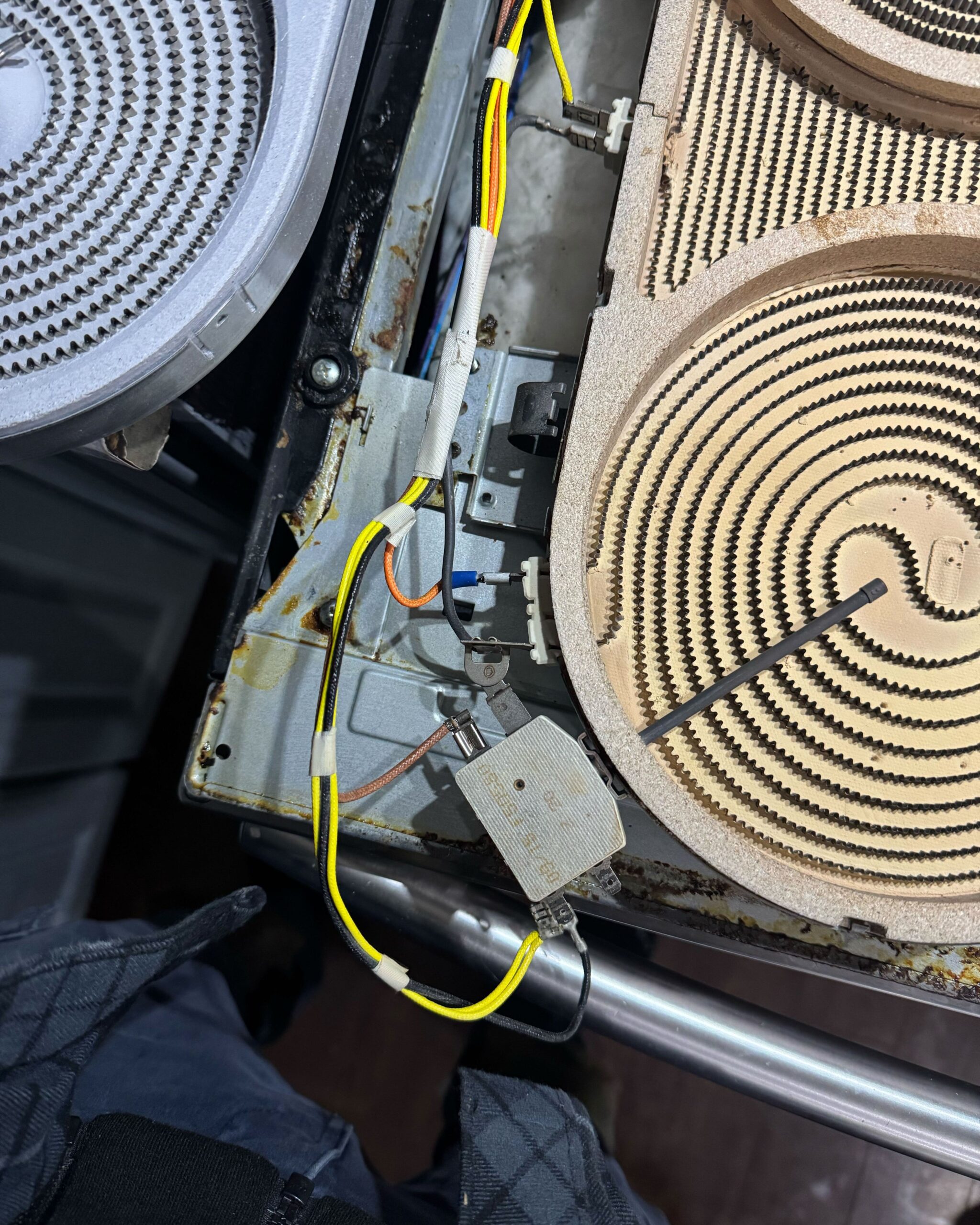 Cooktop heating elements repair