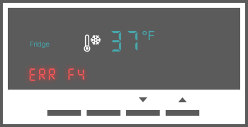 electrolux fridge error codes